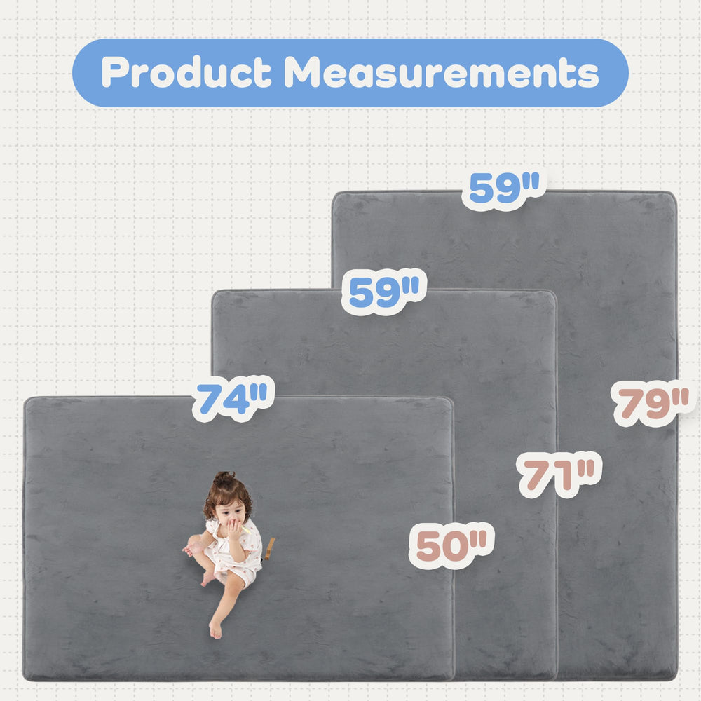 PaPaMat tummy time use on soft surface supports early play