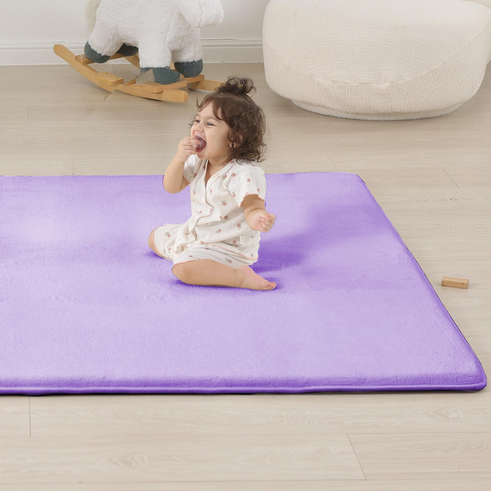 PaPaMat violet color mat in kids' play area