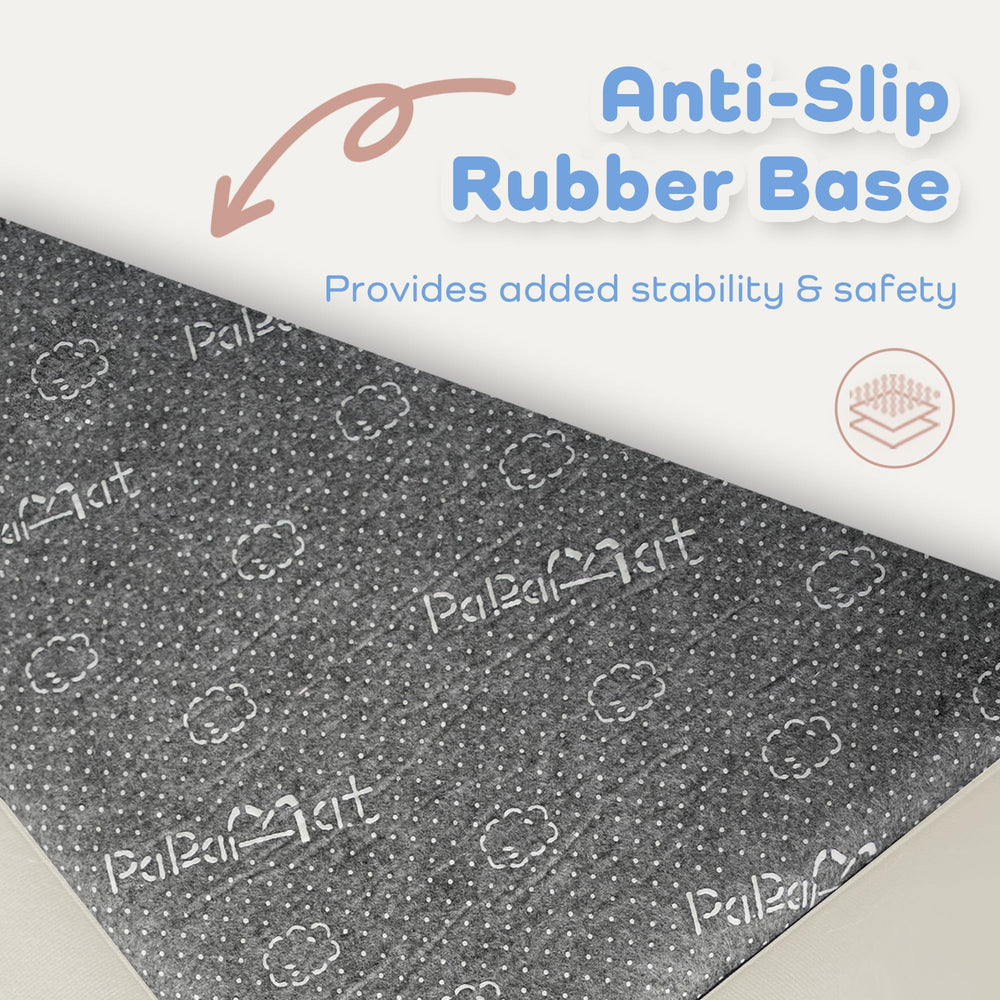 Waterproof and easy-care PaPaMat cream mat after spills or accidents