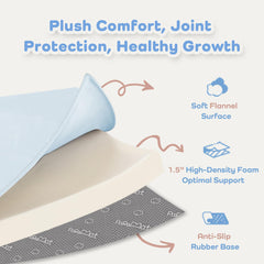 PaPaMat waterproof surface ready for easy cleanup after spills