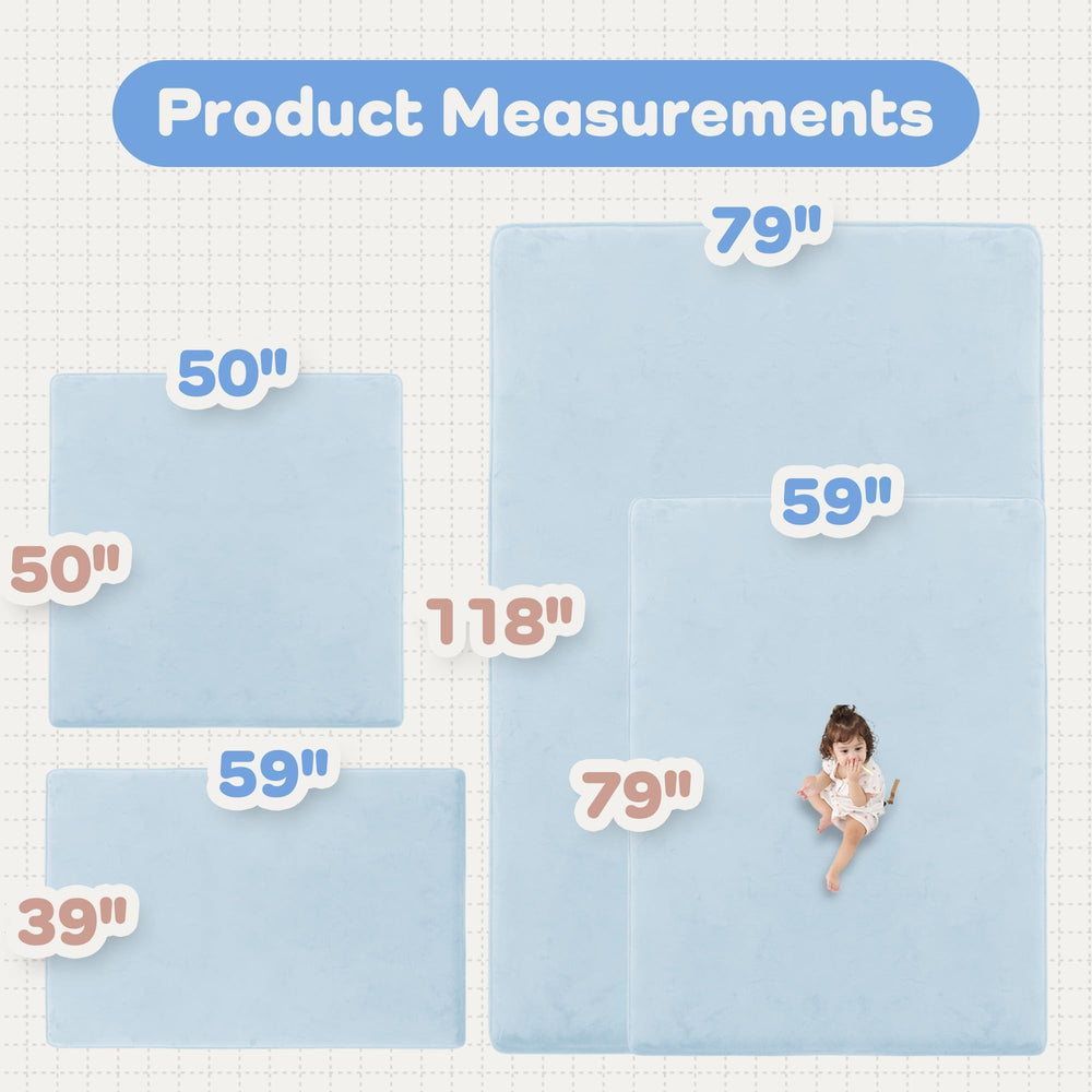 Waterproof top layer of PaPaMat for easy spill cleanup.