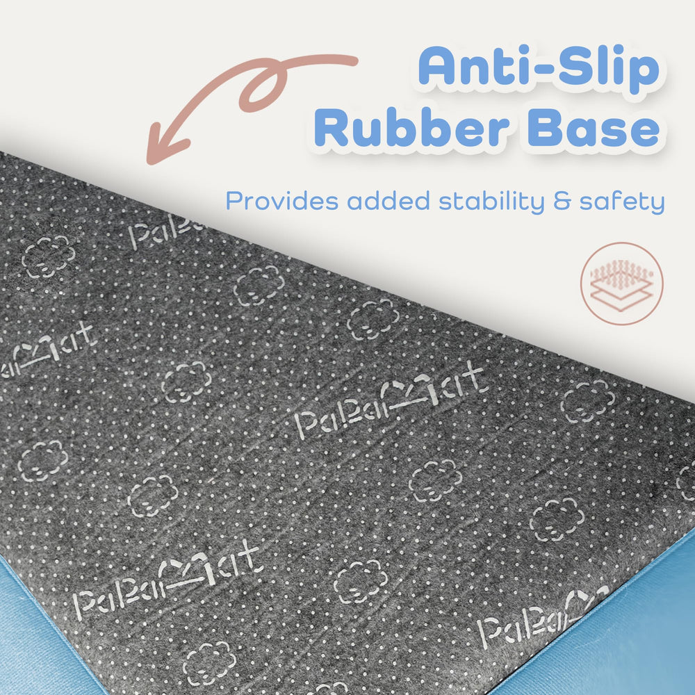 PaPaMat wrinkle-release design lets the mat lay flat after unrolling
