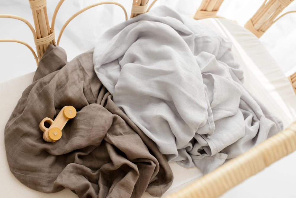 Papaya Kids eco-friendly materials, bamboo viscose blend breathable.
