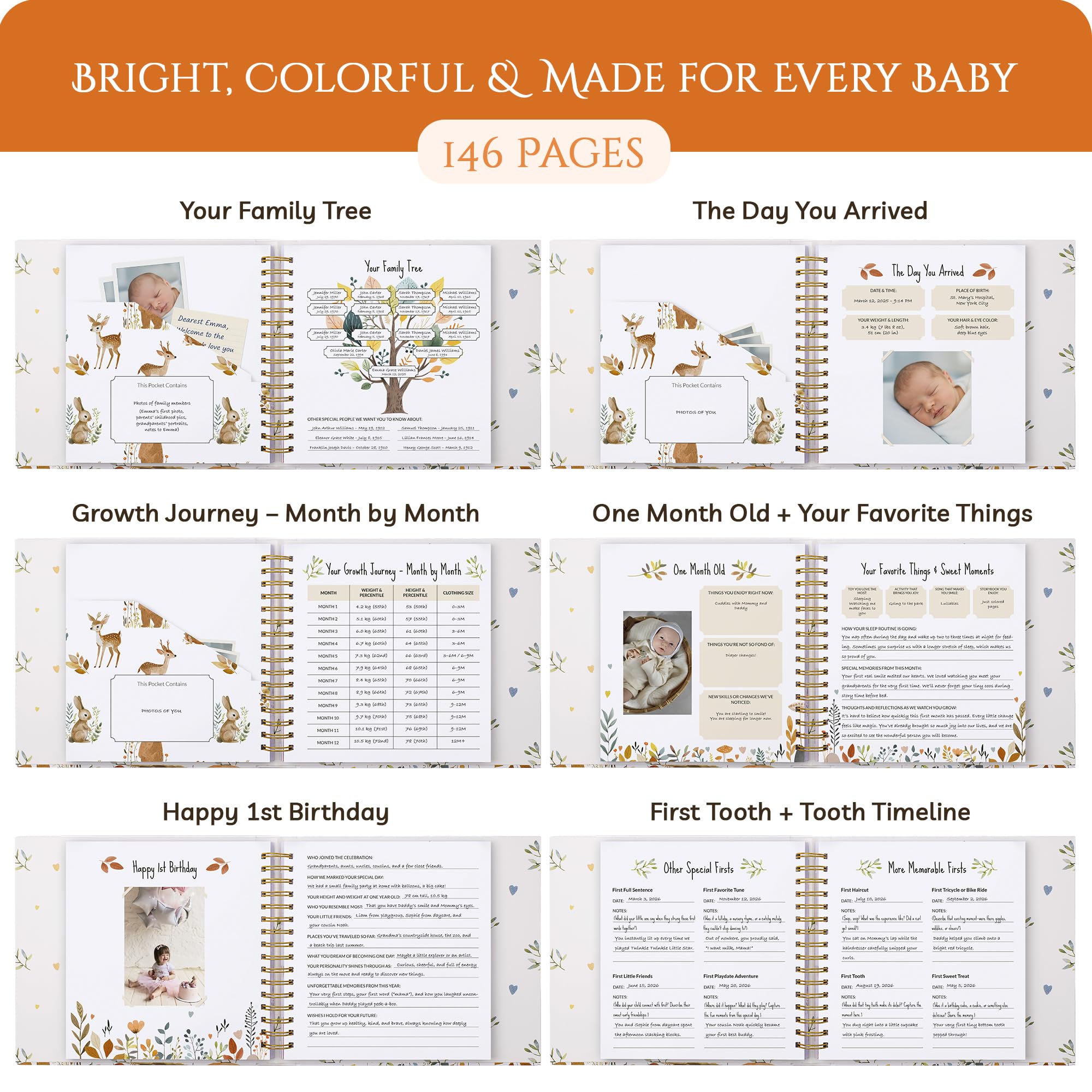 Paper Plan baby book archival paper preserves memories