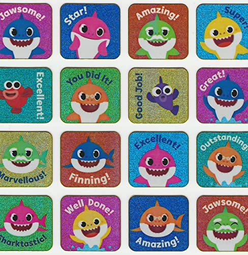 Paper Projects includes 56 Baby Shark reward stickers.