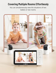 PARIS RHÔNE smart motion and cry alerts for timely awareness.