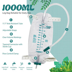 PARIZONE leg bag with adjustable straps for a secure, comfortable fit.