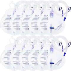 Parizone urine drainage bag 2000ml capacity with clear volume markings for easy monitoring.