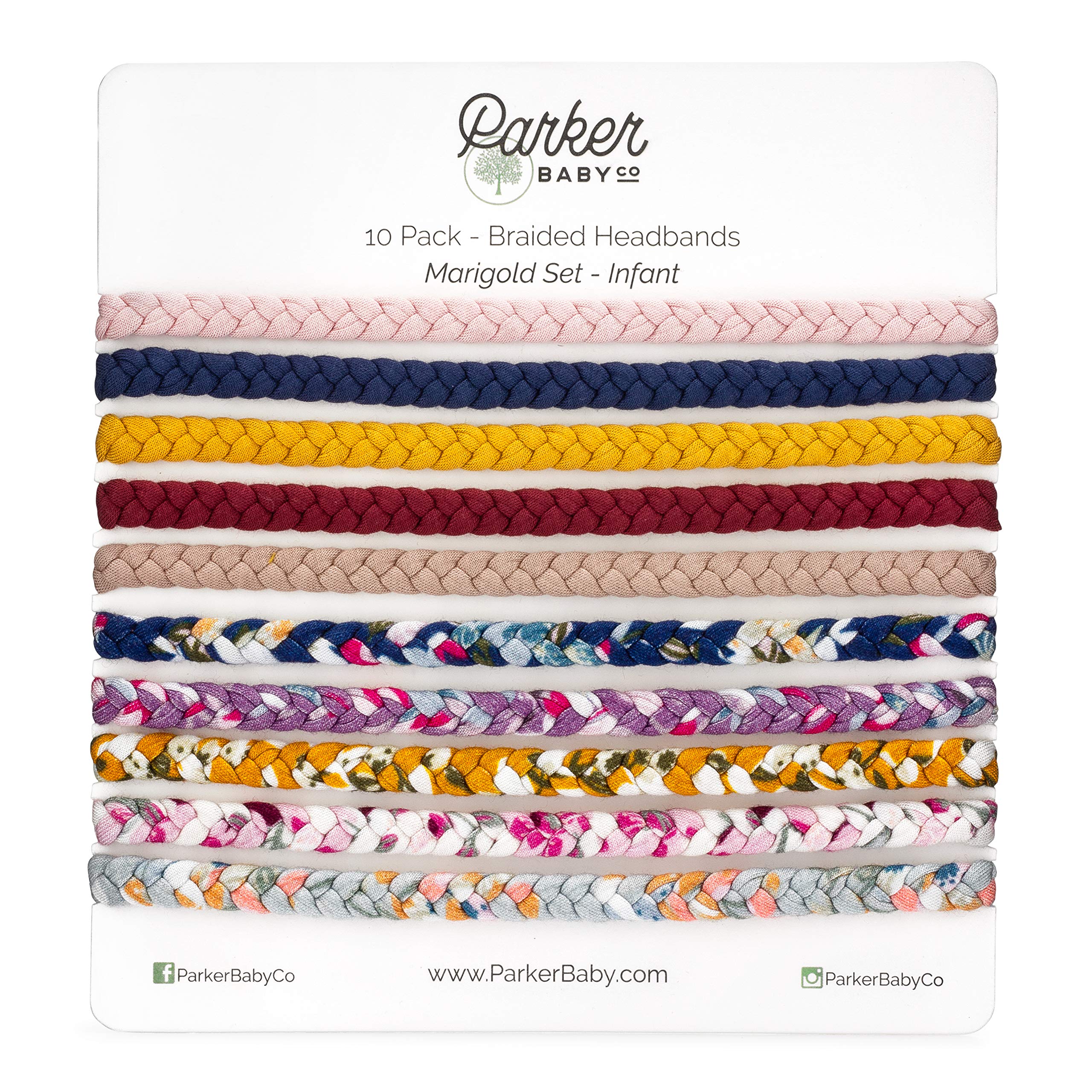 Parker Baby Co. set of 9 headbands, ready for daily styling and gifting.