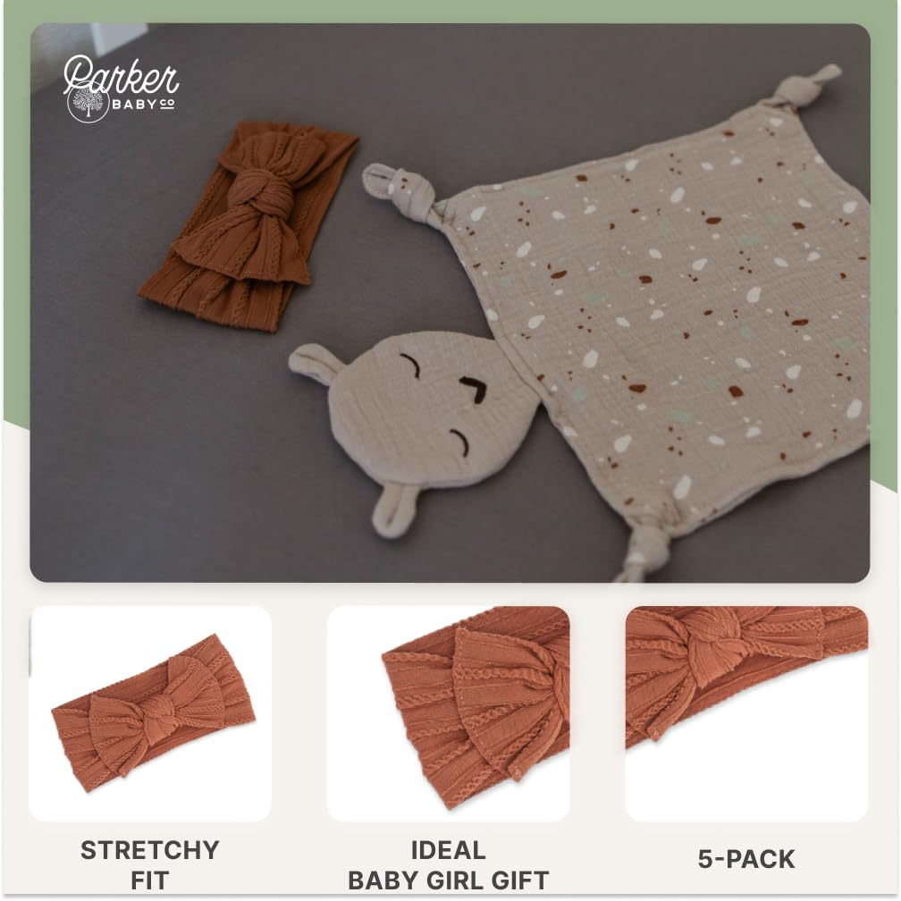 Parker Baby Co headband designed for a growing toddler fit
