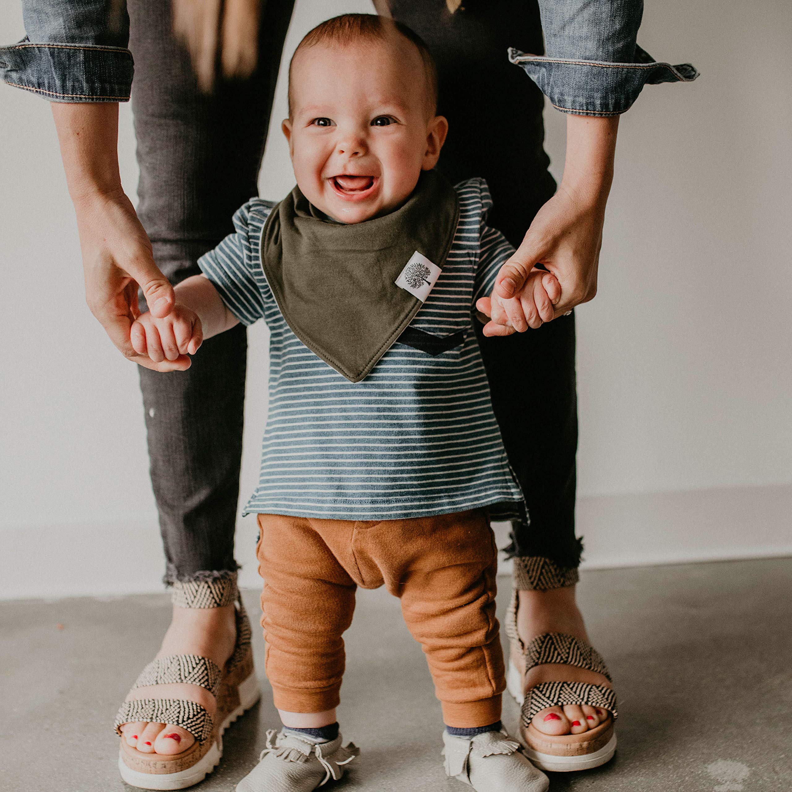Estes Set gift-ready bandana bibs bundle for baby showers