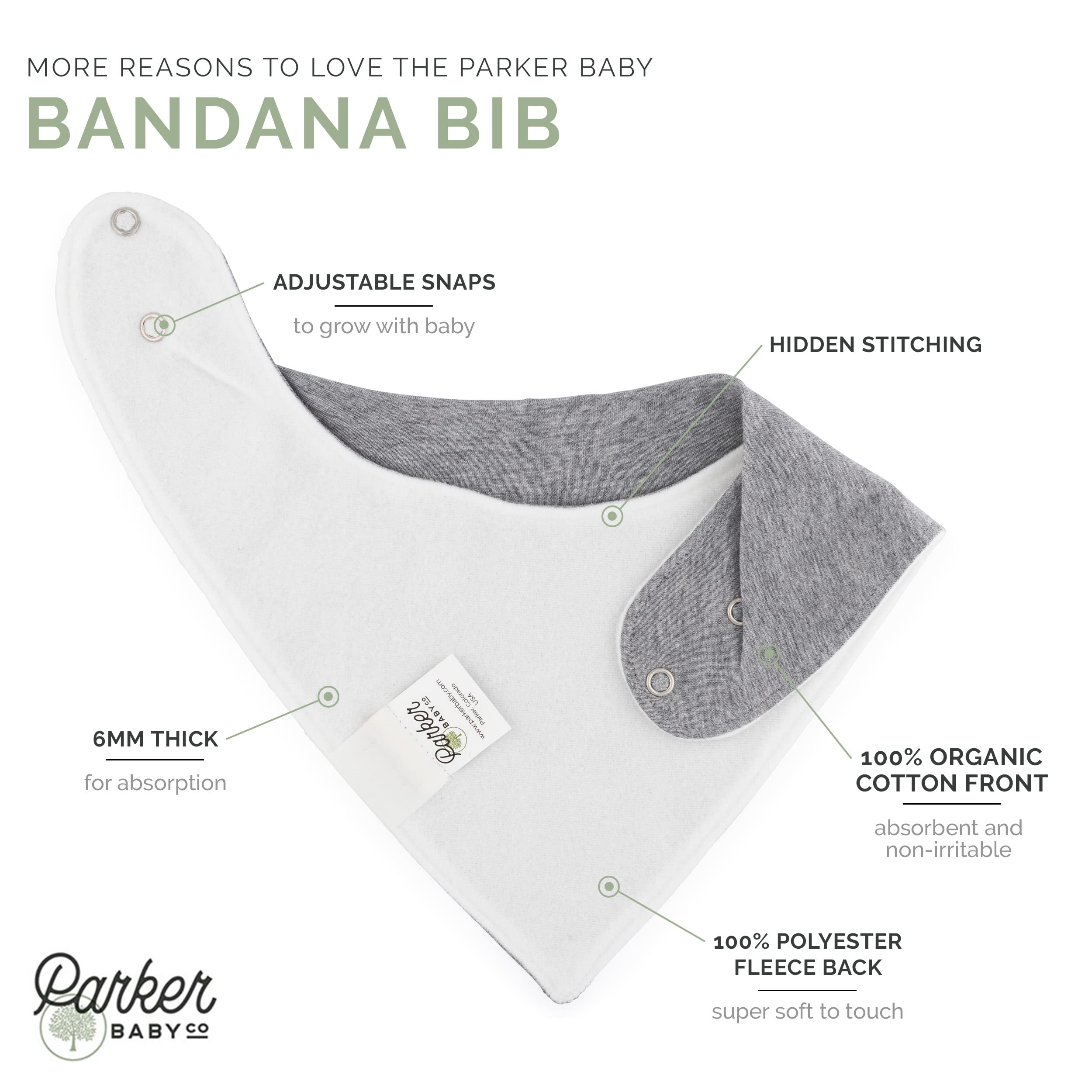 Estes Set bandana bib with patterned style adds playful flair to outfits
