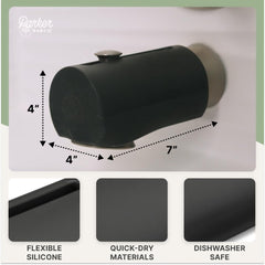 Parker Baby Co. quick-drying spout cover after splashes.