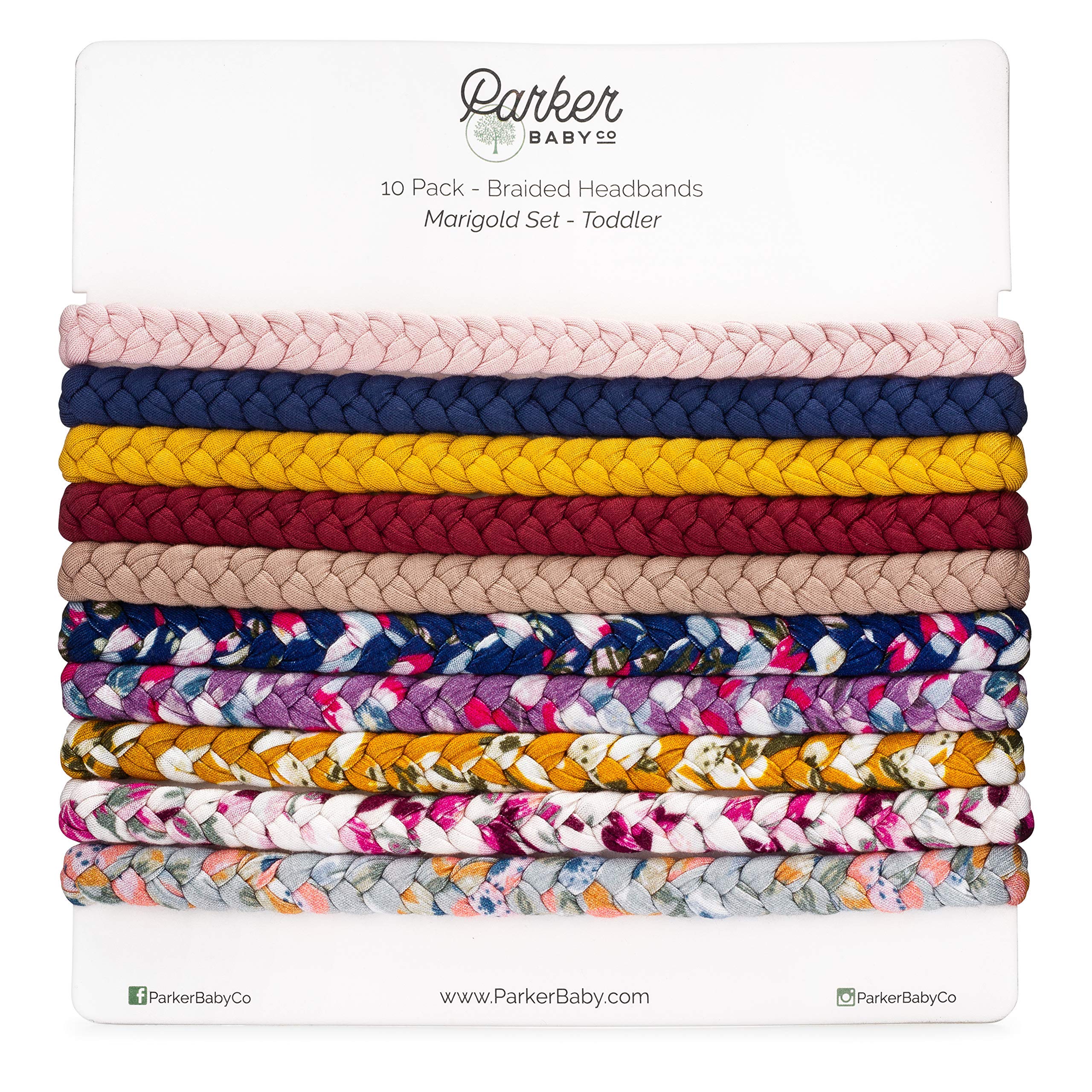 Parker Baby Co. marigold 10-pack gift-ready set ideal for birthdays
