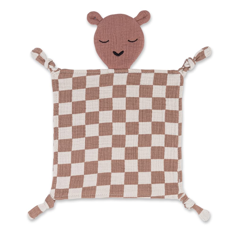 Parker Baby Co. muslin lovey provides a soft, comforting hug for babies.