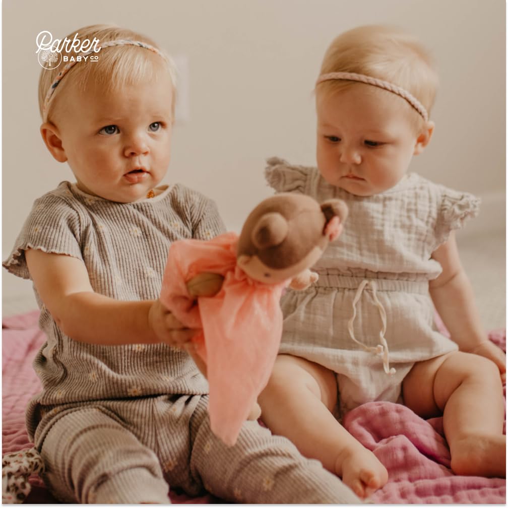 Parker Baby Co. Wildflower floral-pattern headbands for playful outfits.