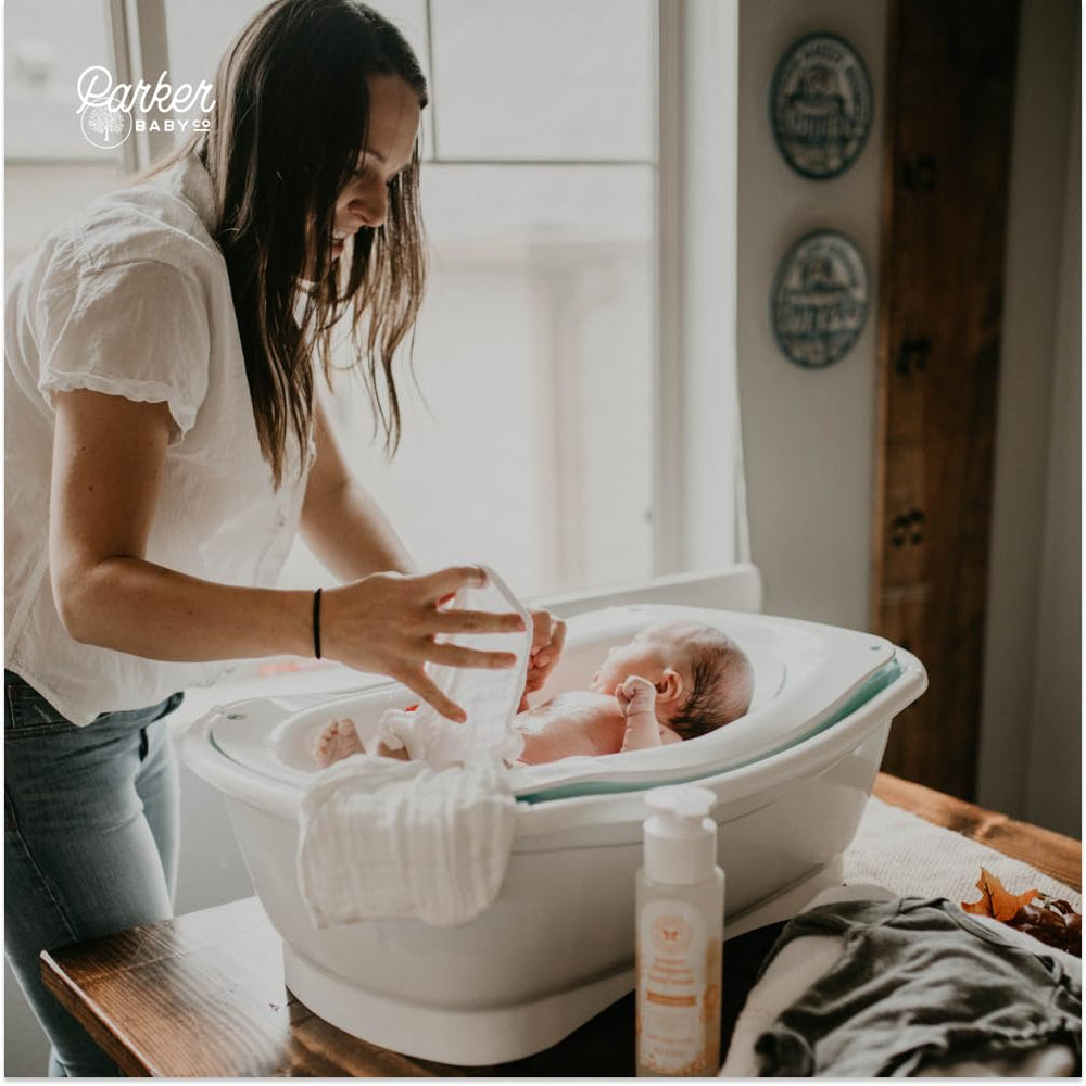 Parker Baby Washcloths gentle care for delicate newborn skin needs.