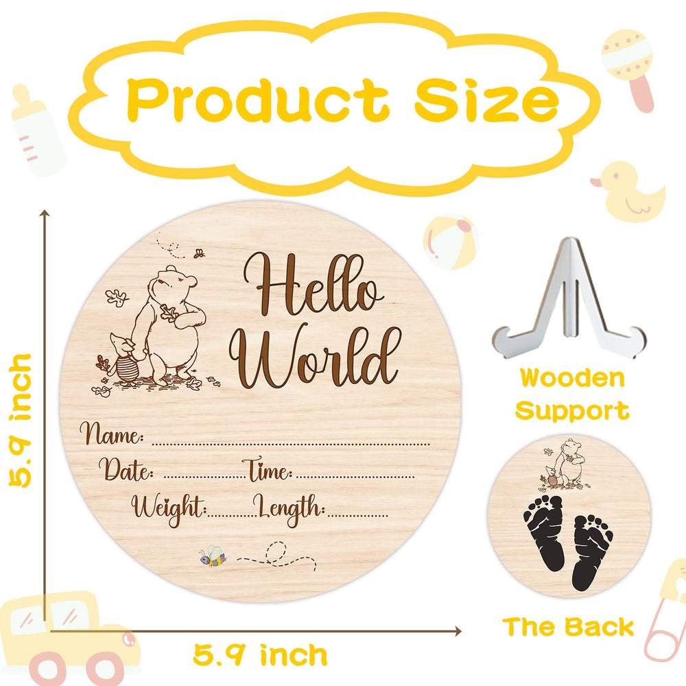Parrihy Winnie double-sided design adds warmth to nursery decor.