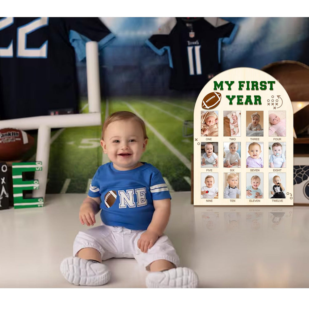 Partico milestone board versatile display for nursery, bedroom, and living room decor.