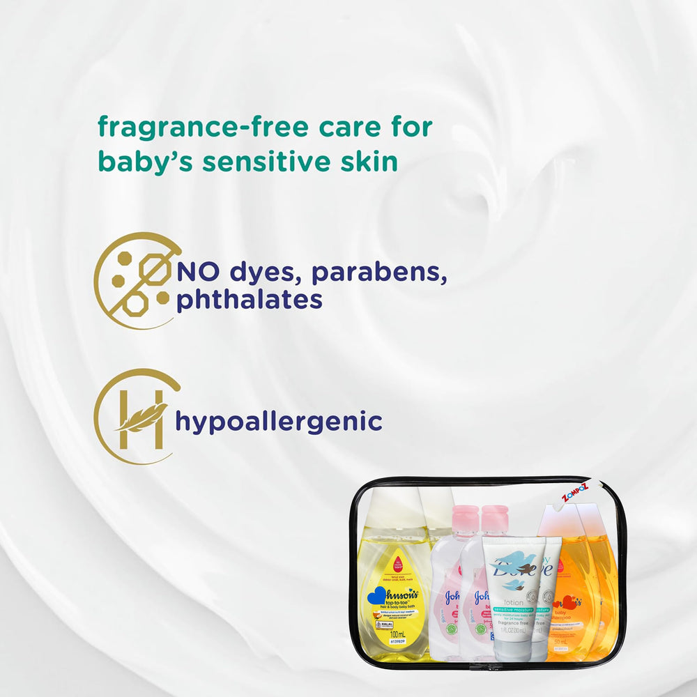 Partypom baby care kit in use travel-ready essentials