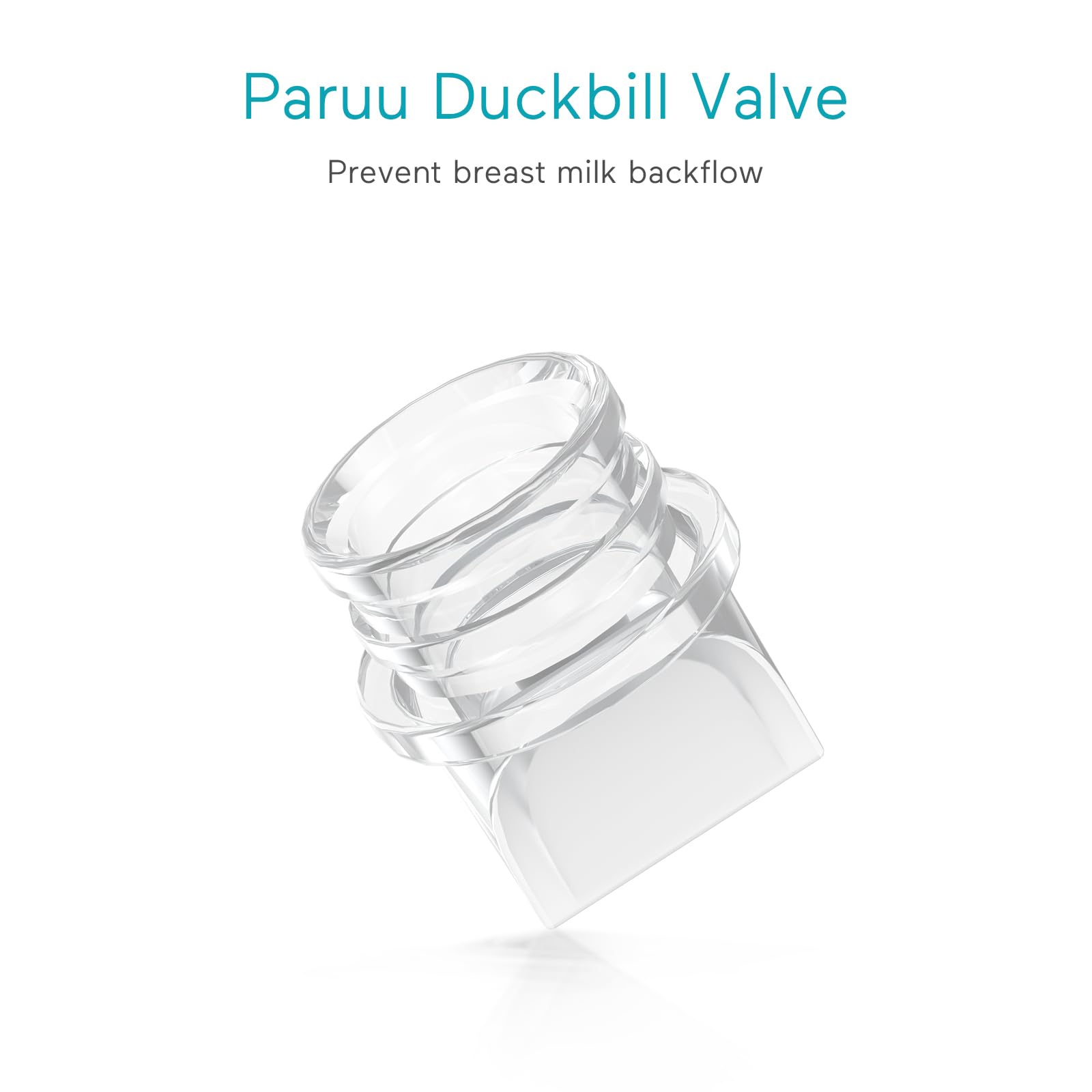 Paruu P10 BPA free silicone parts safe for milk contact.