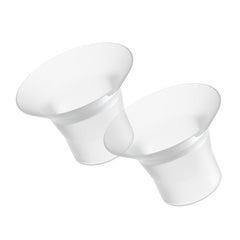 Paruu P10 flange insert 21mm front view for comfortable hands-free pumping