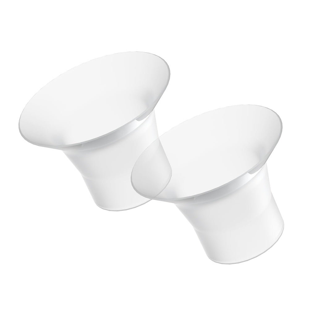 Paruu P10 flange insert 24mm close-up in silicone detail for comfortable pumping