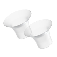 Paruu P10 flange insert 24mm close-up in silicone detail for comfortable pumping