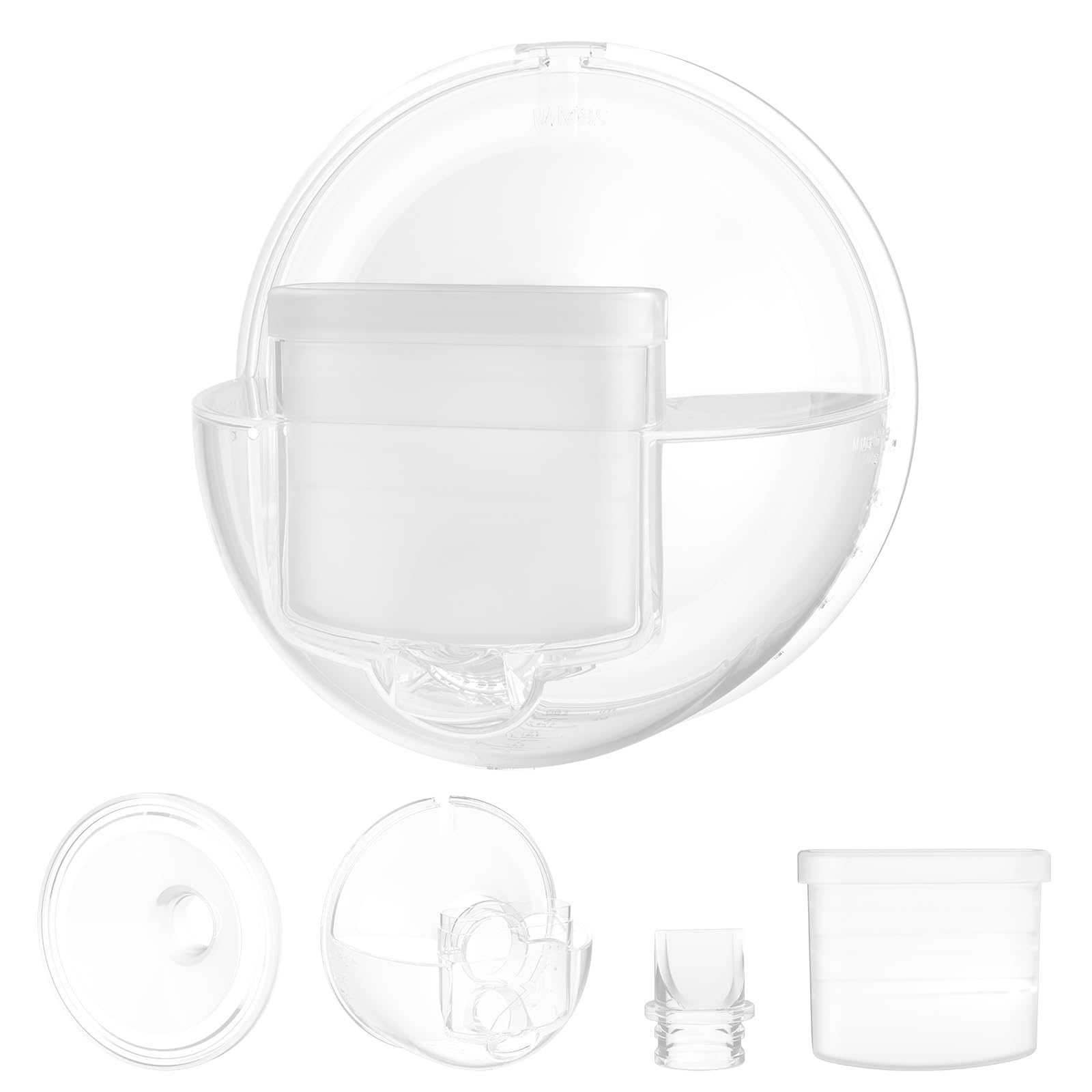Paruu P10 full set collector cup replacement parts for easier pumping.