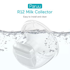 Paruu silicone BPA-free parts suitable for steam sterilization.