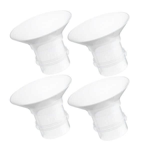 Paruu P16 flange insert 17mm front view for secure seal during pumping
