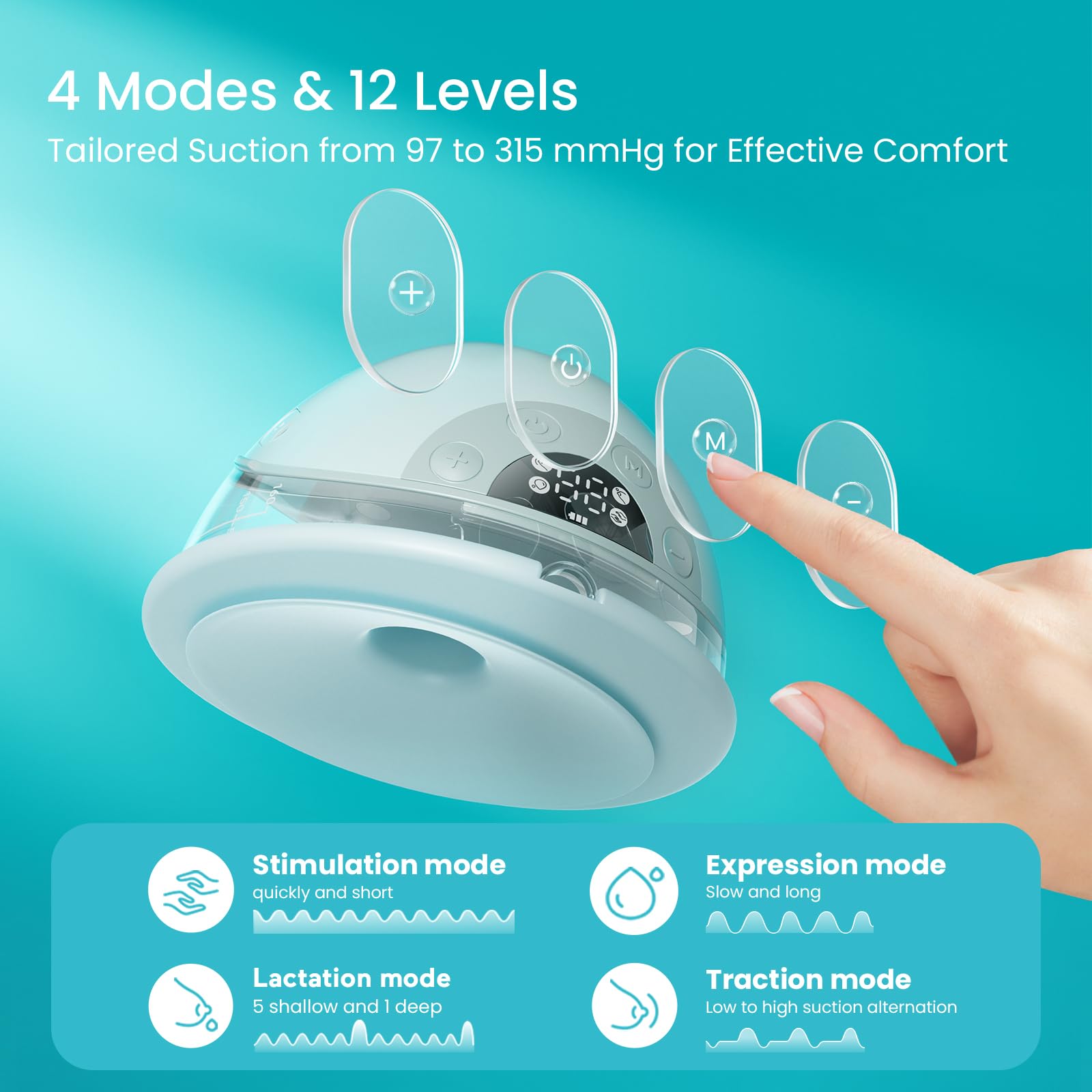 Paruu P20 whisper-quiet motor with long battery for busy days.