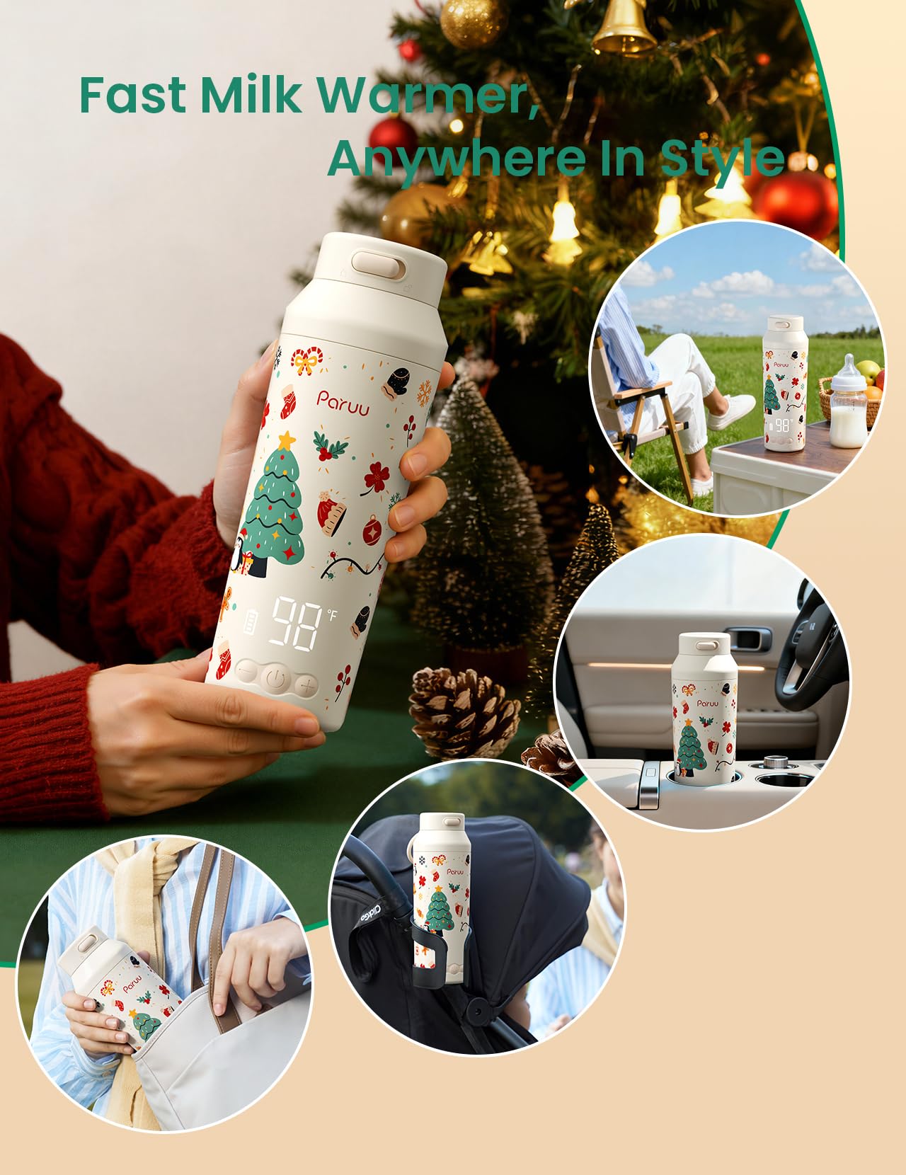 Paruu warmer gift packaging, ideal for baby showers.