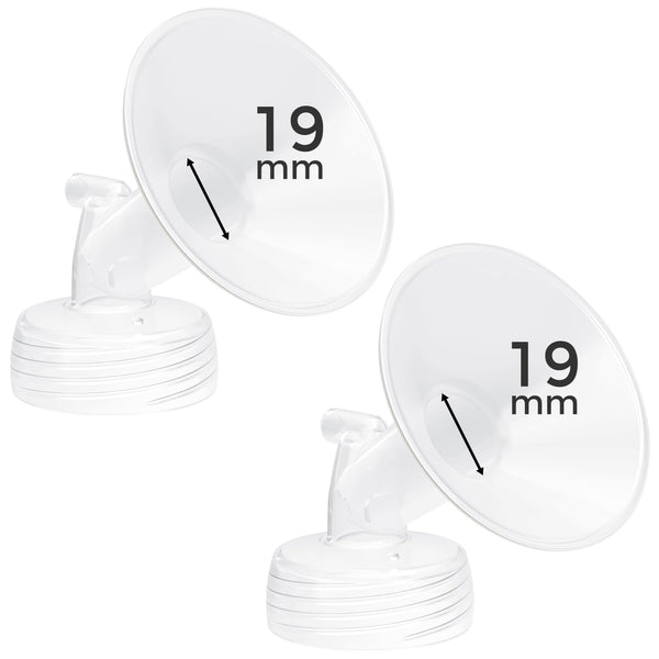 Paruu Spectra S1/S2 19mm flange 2-pack for comfortable pumping