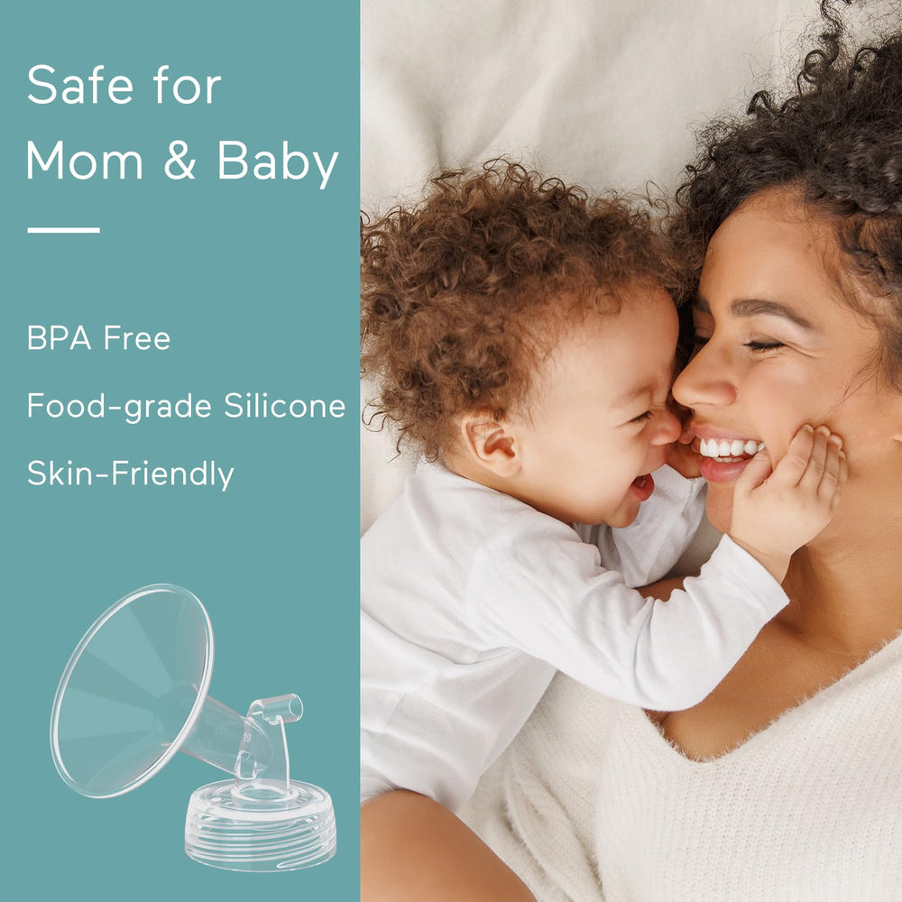Paruu BPA-free silicone for gentle skin contact during pumping
