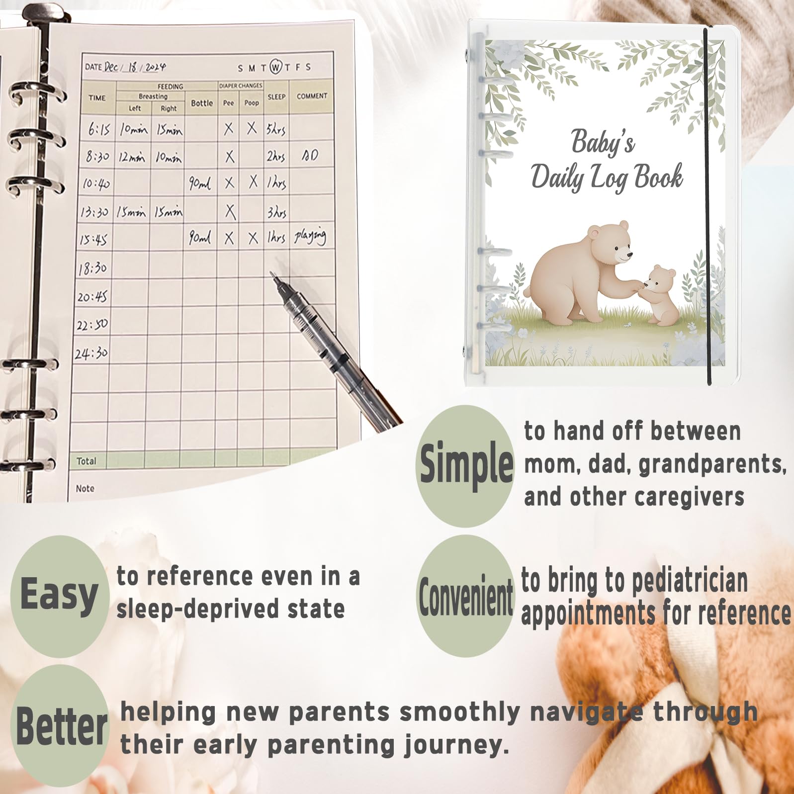 Parxara caregiver notes section for smooth shift handoffs