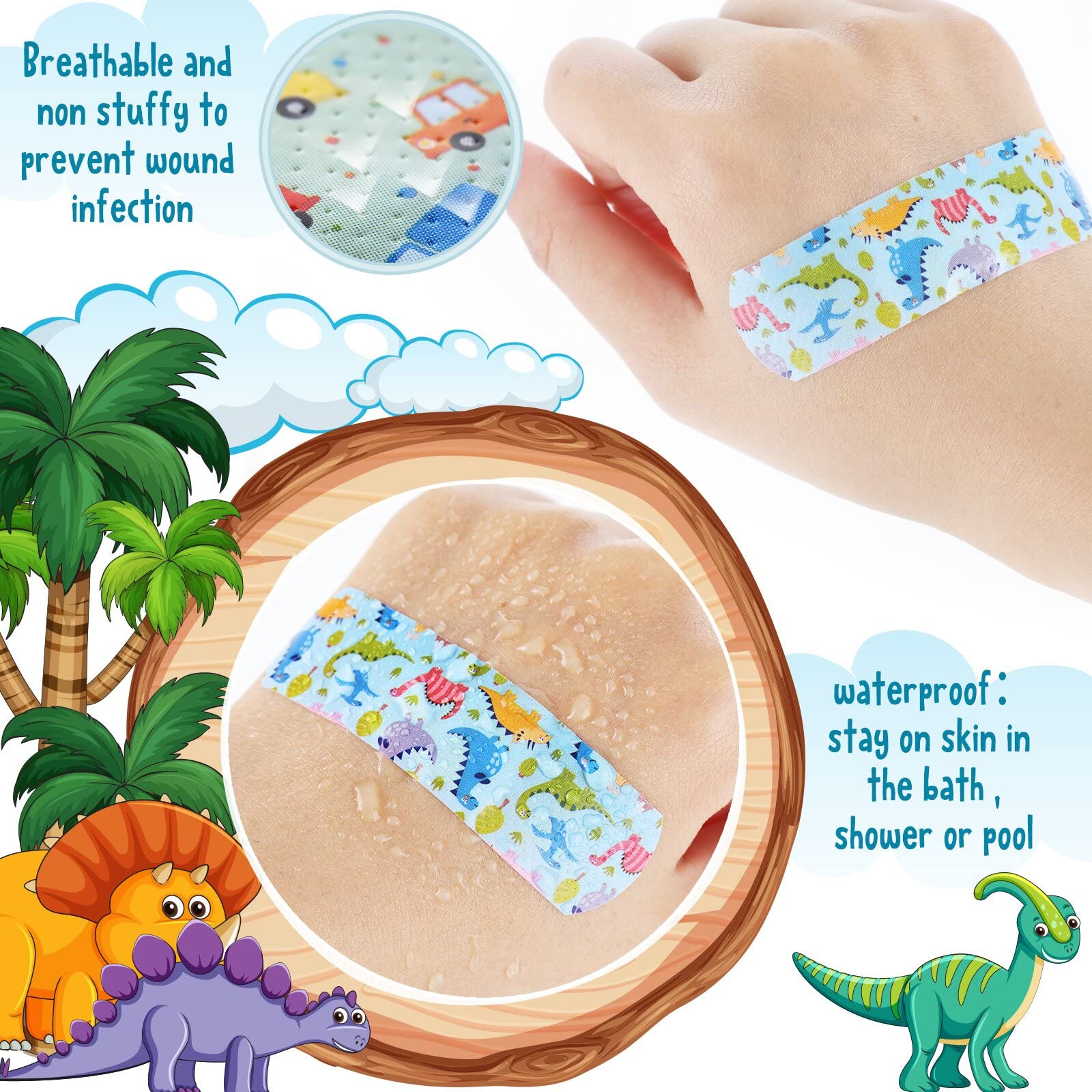 Patelai bandages offer ten style patterns for variety