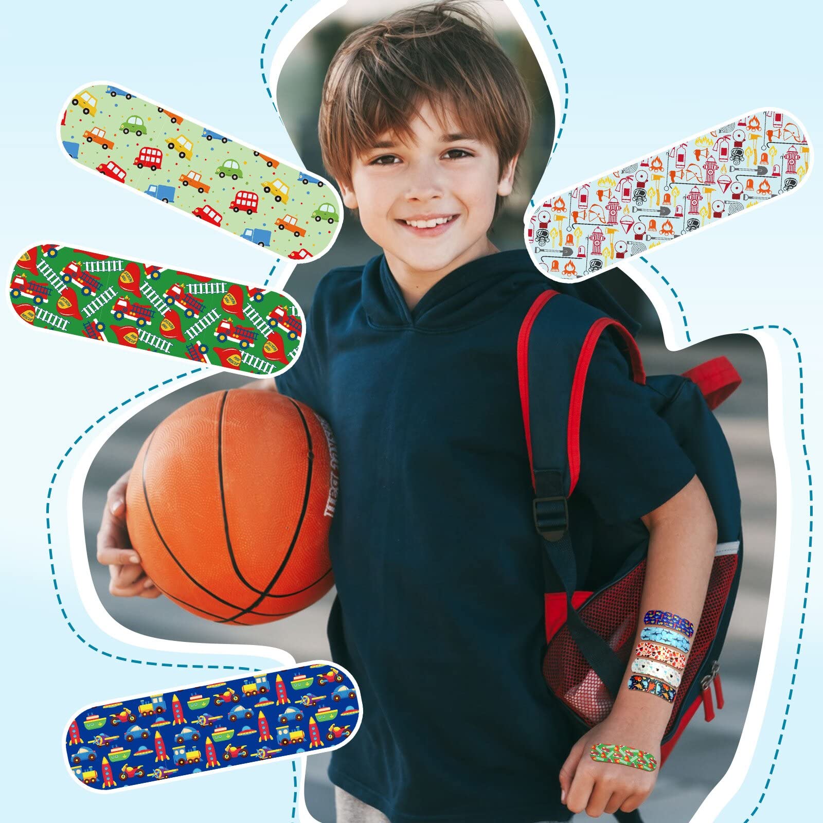 Patelai bandages waterproof and breathable for active children