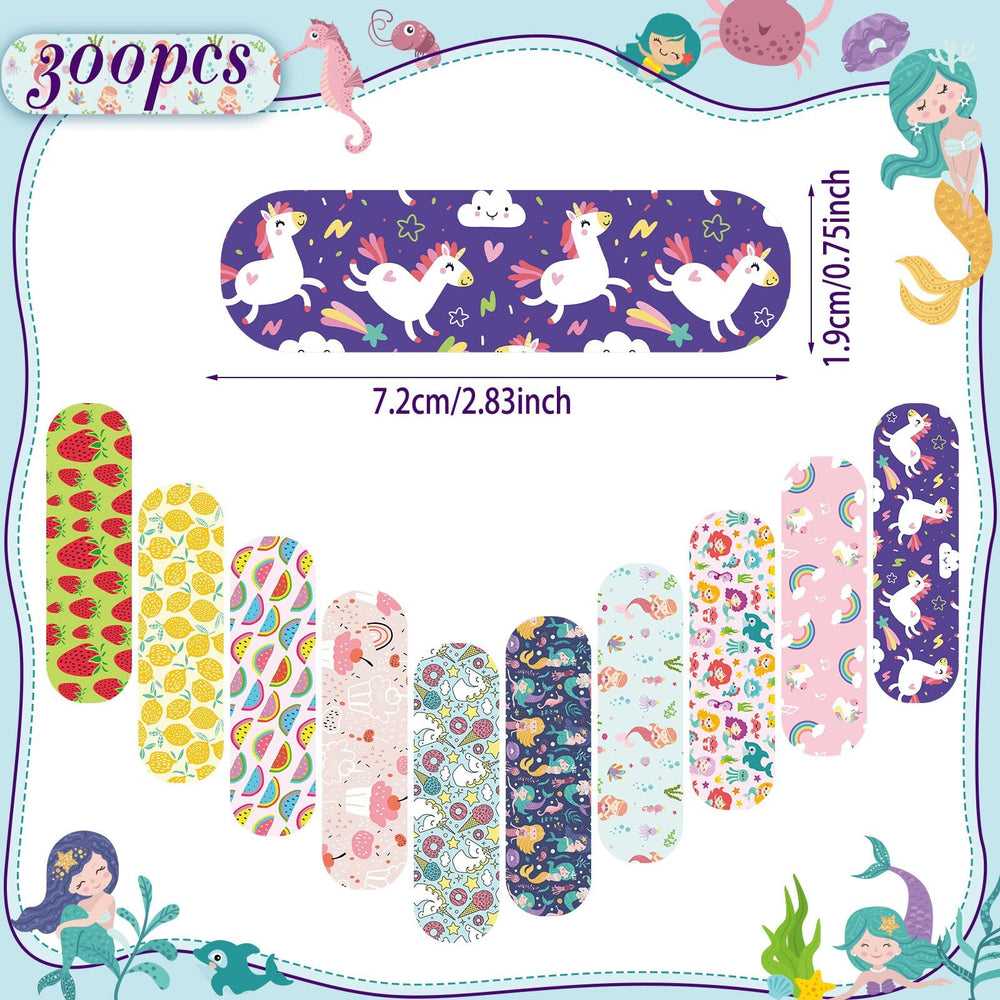Patelai colorful cartoon-pattern bandages encourage kids during injuries