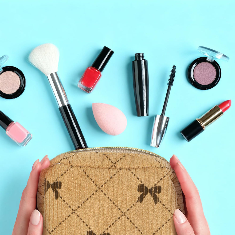 Paterr compact bag fits neatly inside a purse