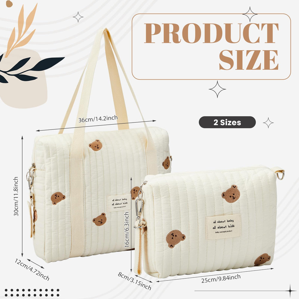 Paterr small diaper bag compact design for quick trips