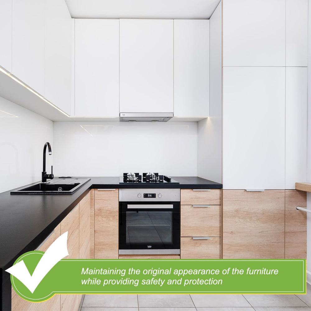 PATIKIL easy-install edge protector adheres firmly to surfaces with simple steps.