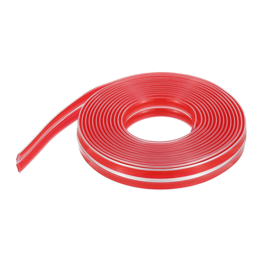 PATIKIL edge protector strip on a table corner provides safe cushioning for kids
