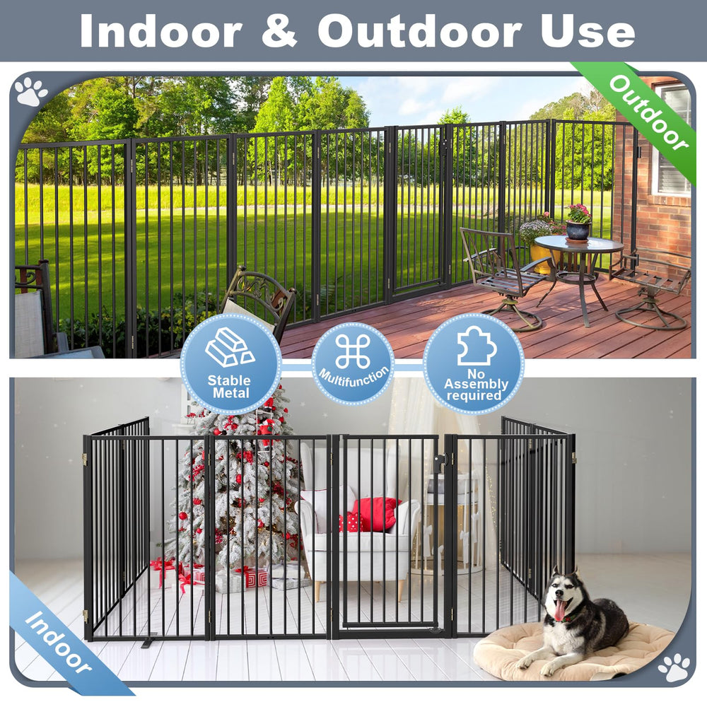 Paulmele freestanding design suitable for doorways, decks, yards and porches.