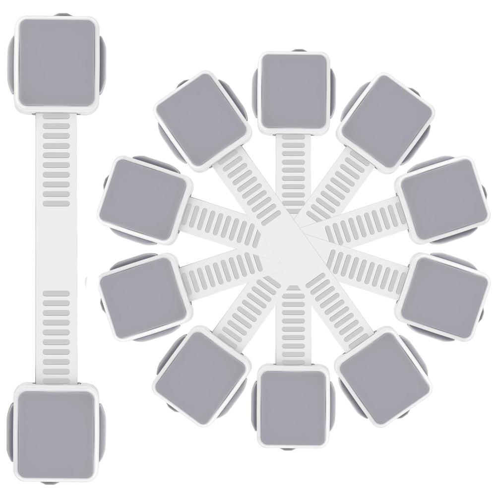 PAULTEMP 6-pack locks on drawers and fridge offer easy adult access.
