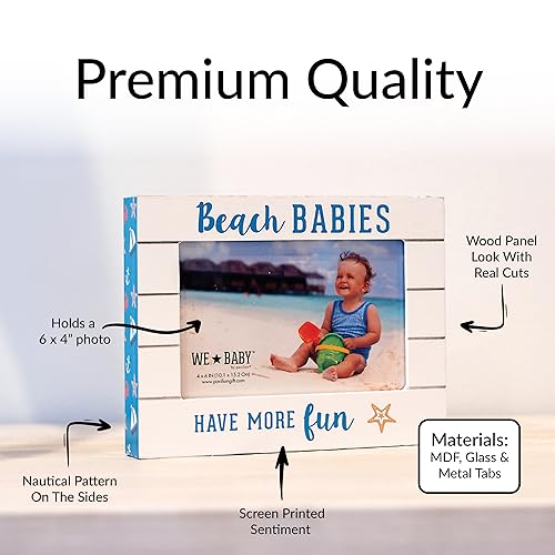 Pavilion Beach Babies wall-hanging option shows versatile decor for shelves or walls.