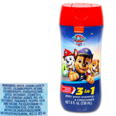 Paw Patrol bath time set with stickers included for added imaginative play