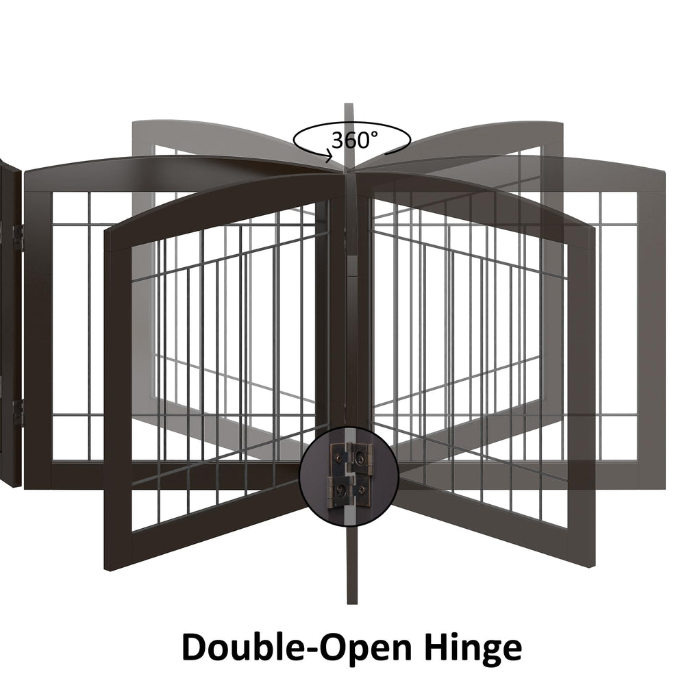 PAWLAND free standing design, no installation required for quick setup.