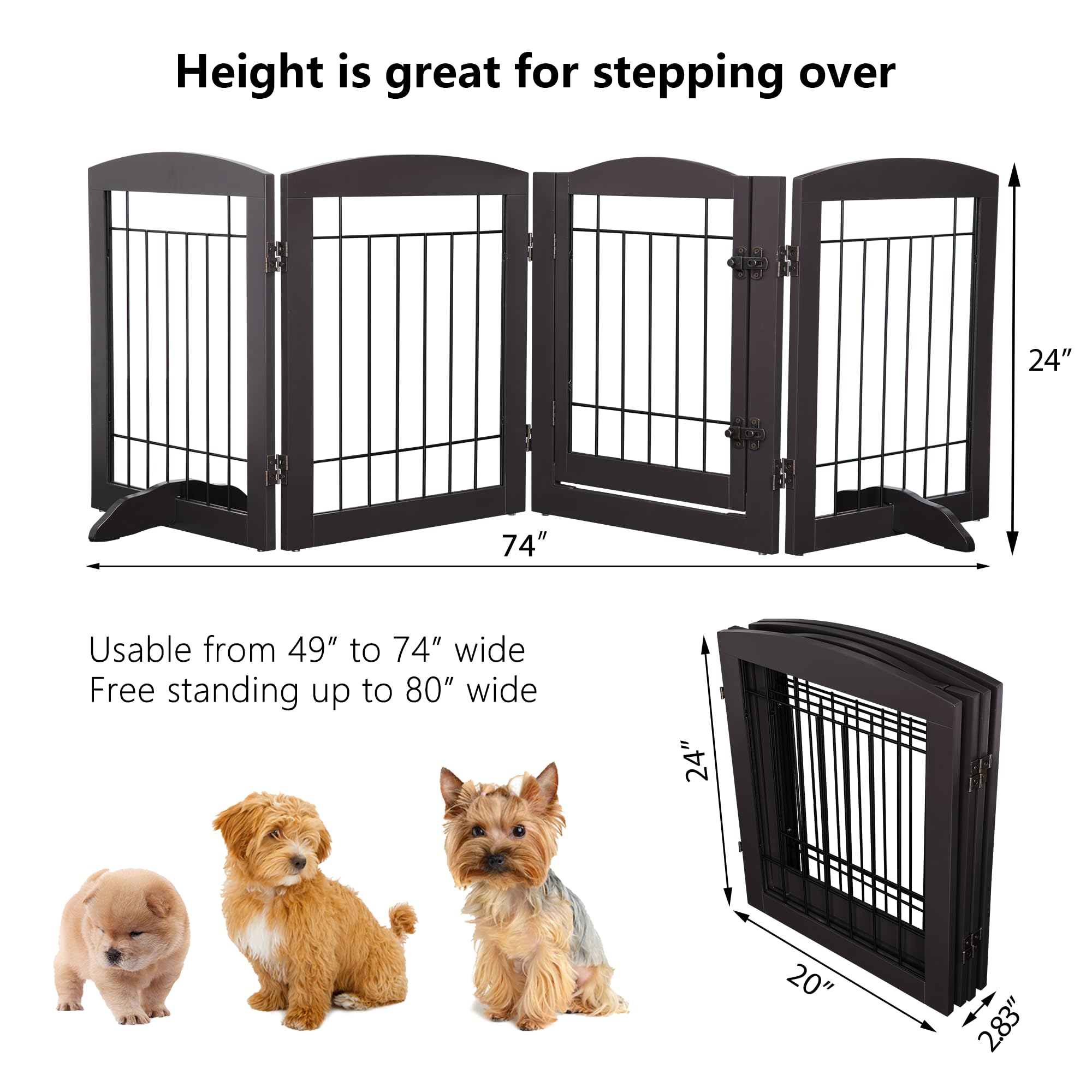 PAWLAND two support feet add stability on smooth floors