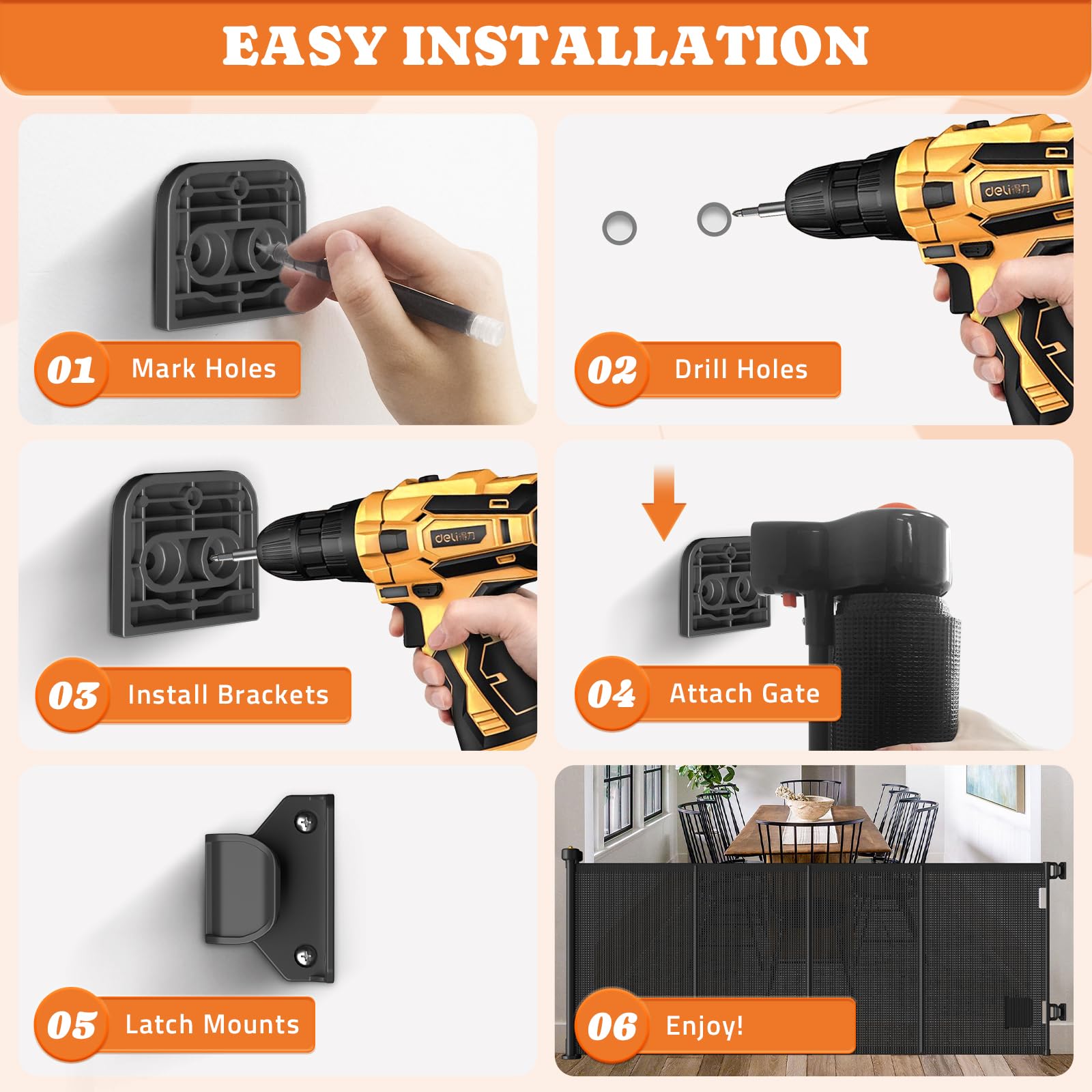 Pawtners original hardware ensures easy replacement and consistent performance.